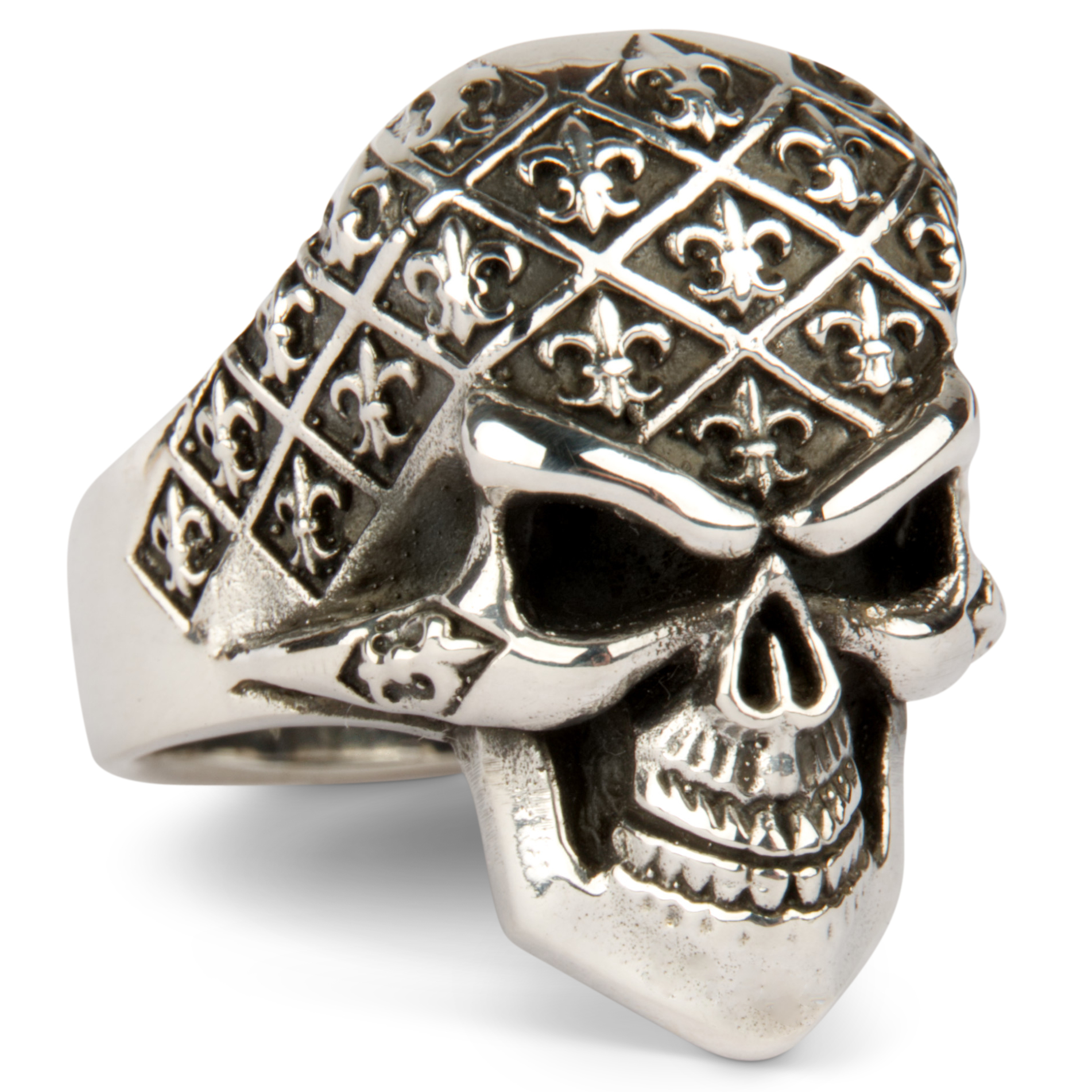 biker skull rings