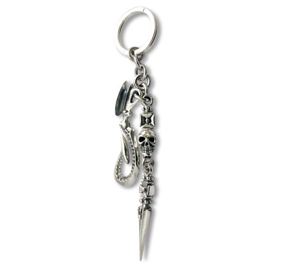 Skull Hook Keychain