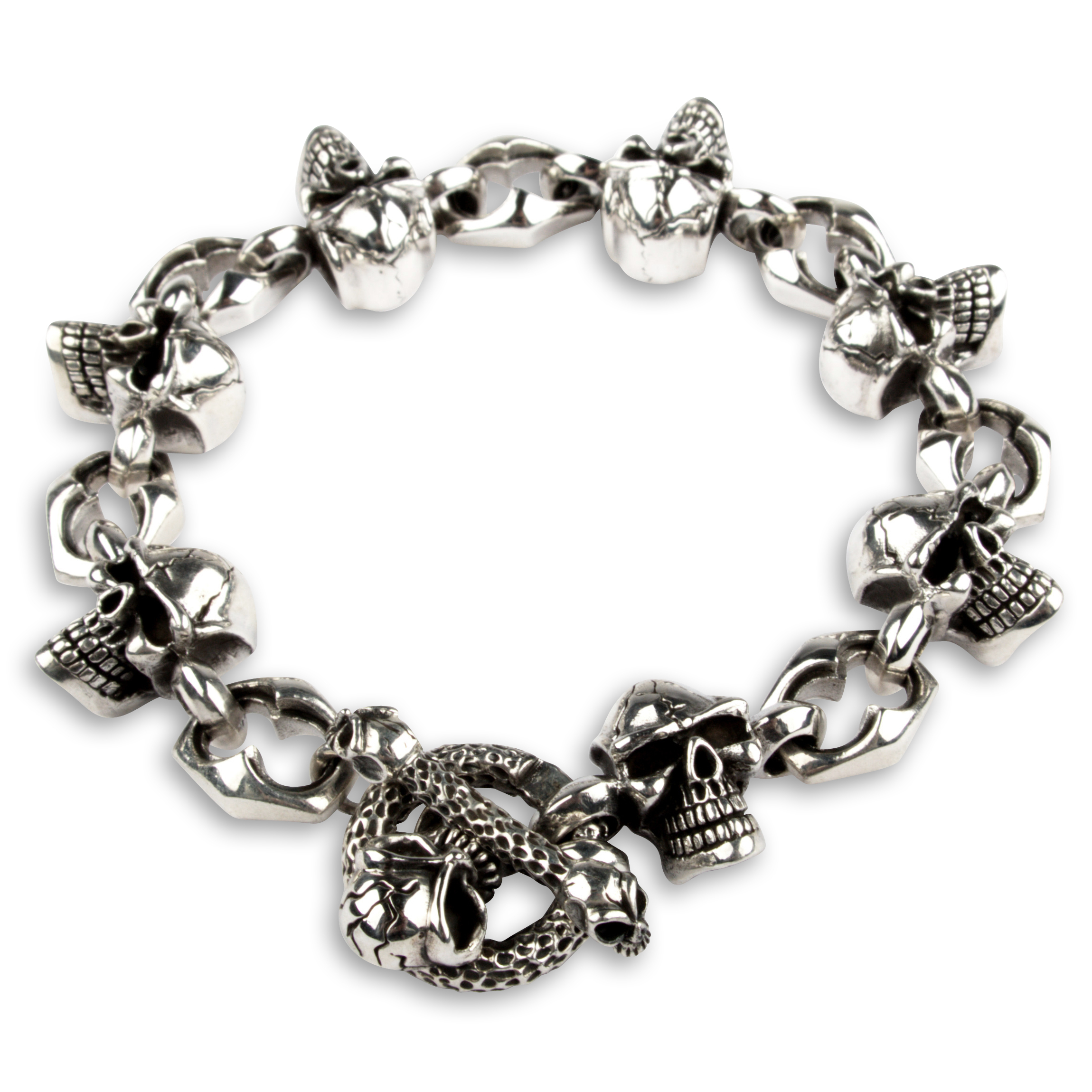 voodoo skull bracelet