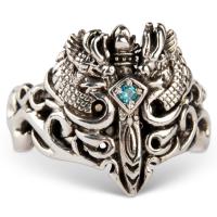 Keltisches Drachenschwert - Mittelalter-Ring Keltisches Drachenschwert - Mittelalter-Ring