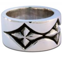 Drei Kreuze - Großer Bandring Drei Kreuze - Großer Bandring