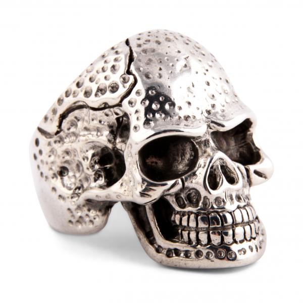 Old Realistic Death's Head Ring