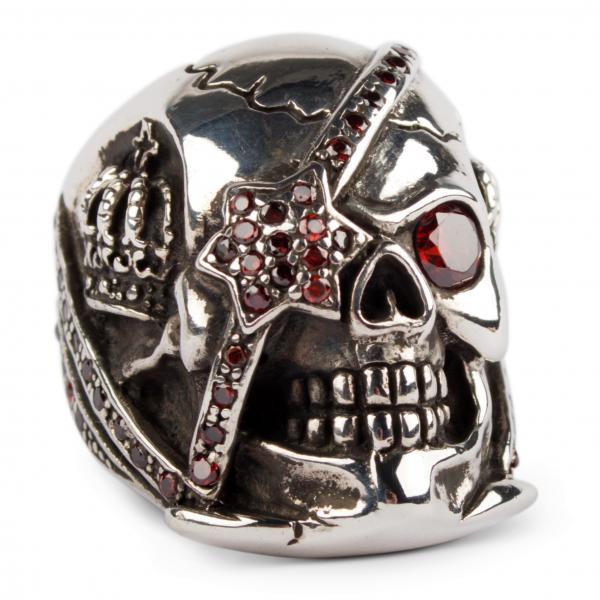 Red Pirate - Incredible Pirate-Skullring