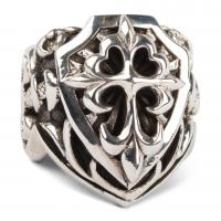 Massiver Ritterlicher Wappenring Massiver Ritterlicher Wappenring