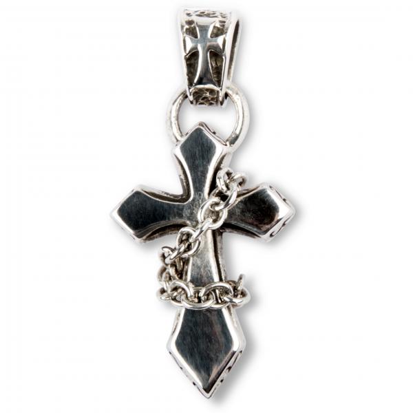 Small Silver Cross Pendant