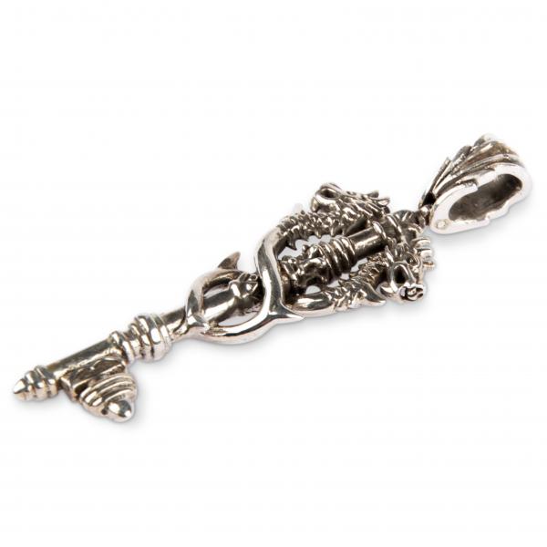 Dragon Heart Key Pendant