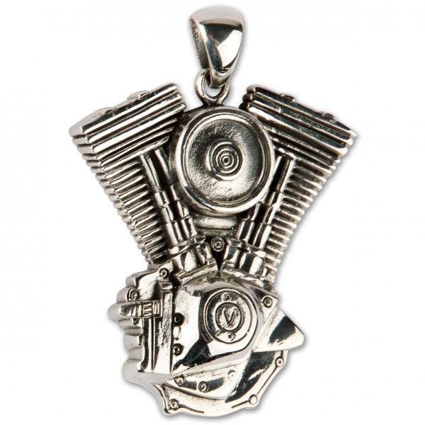 V2-Twin Chopper Engine Pendant